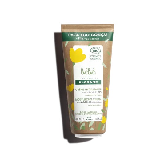 Klorane Bebé Crema Hidratante Caléndula BIO 200 ml