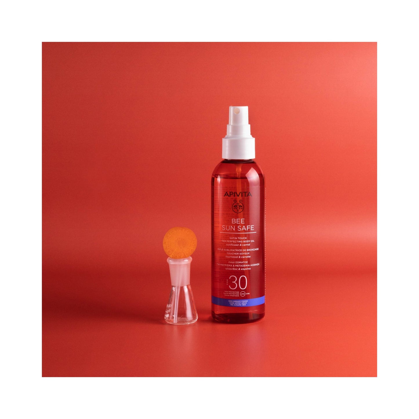 Apivita Bee Sun Safe Aceite Corporal Bronceado SPF30 200ml