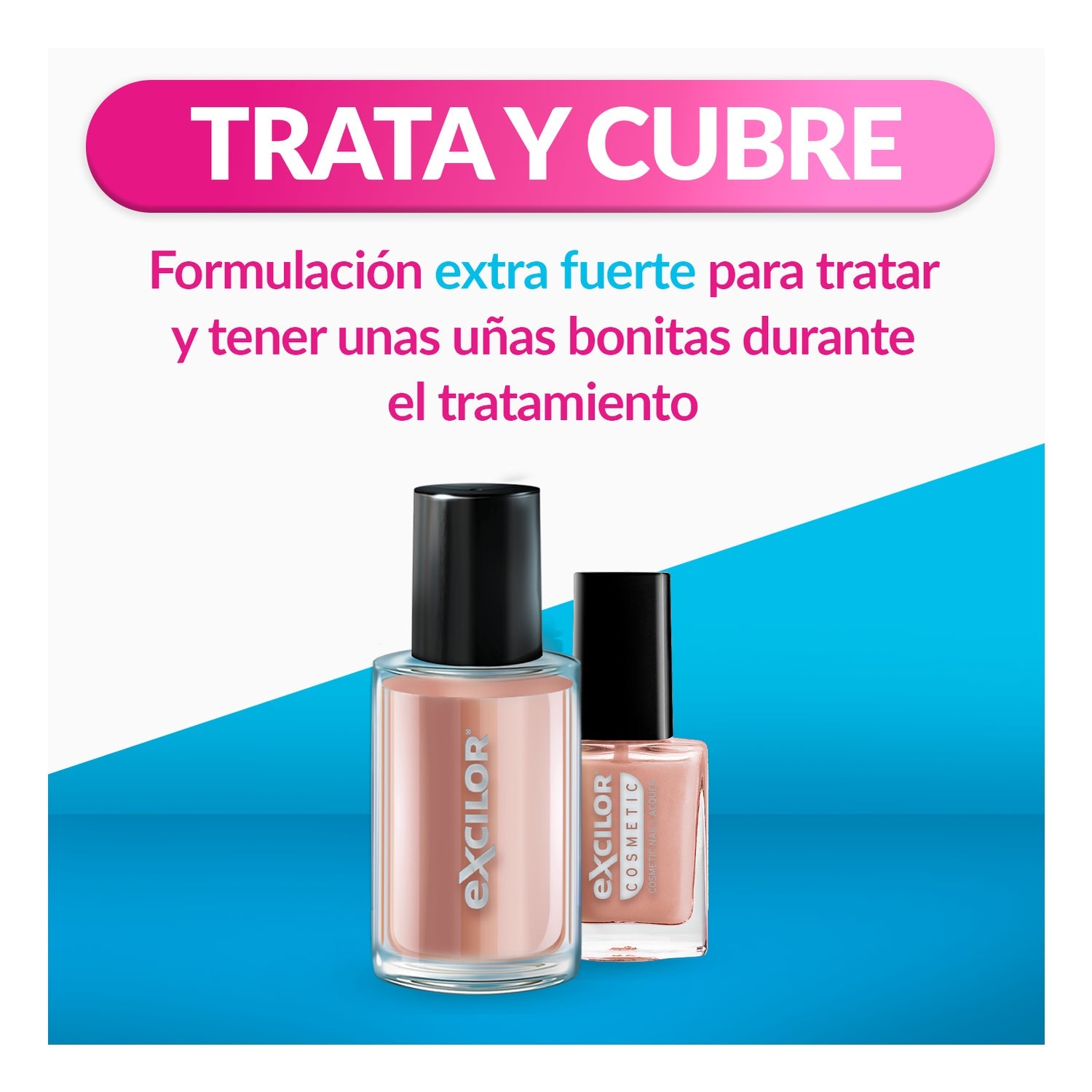 Excilor Forte Color Tratamiento de Hongos de Uñas Nude 30ml