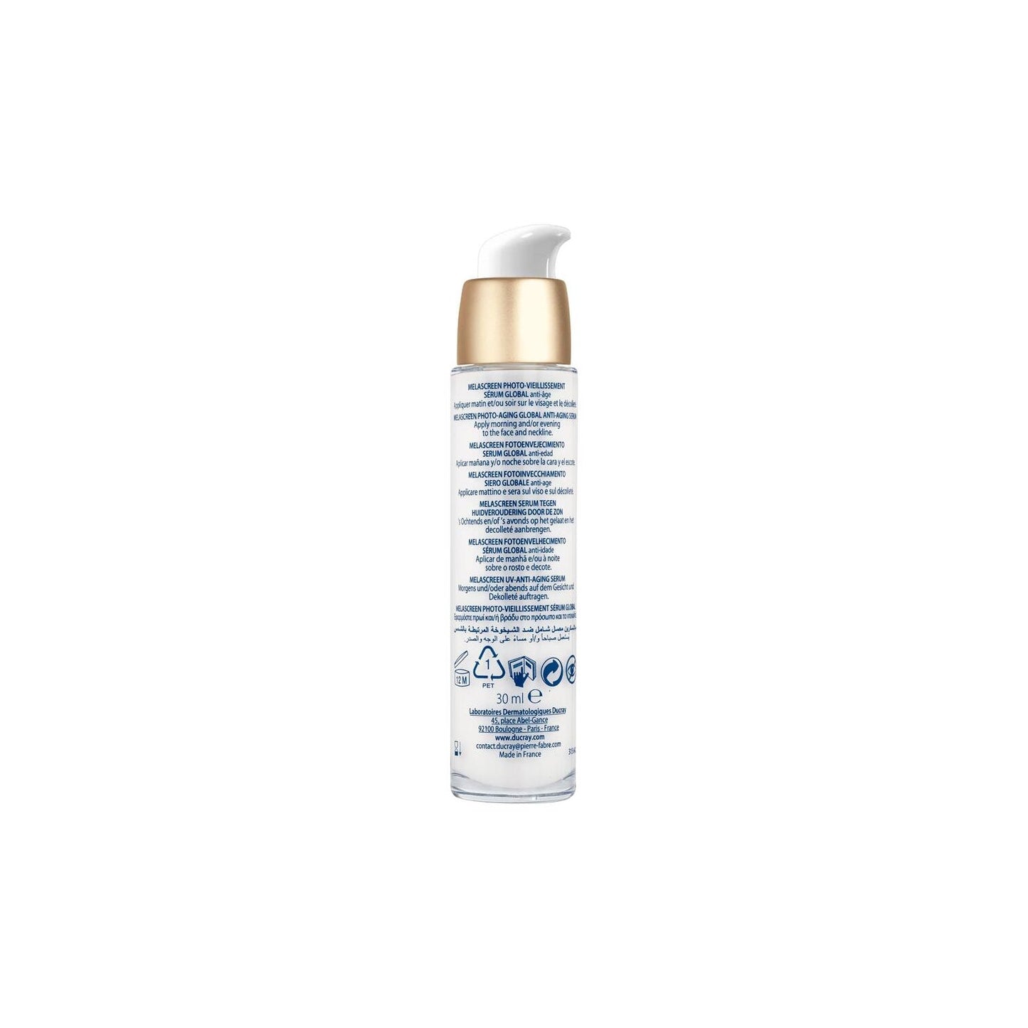 Ducray Melascreen Fotoenvejecimiento Sérum Global 30ml