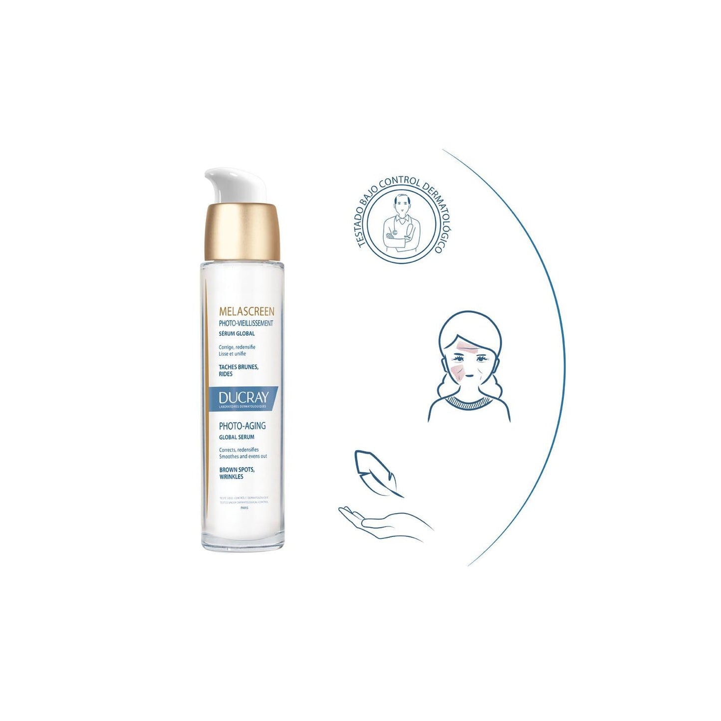 Ducray Melascreen Fotoenvejecimiento Sérum Global 30ml