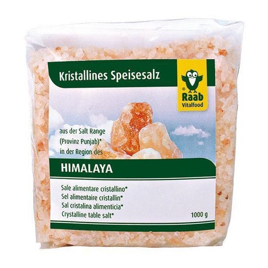 Raab Vitalfood Sal Himalaya Rosa Gruesa 1kg