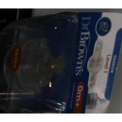 Dr. Brown´s tetina silicona natural flow standard recién nacido 2uds