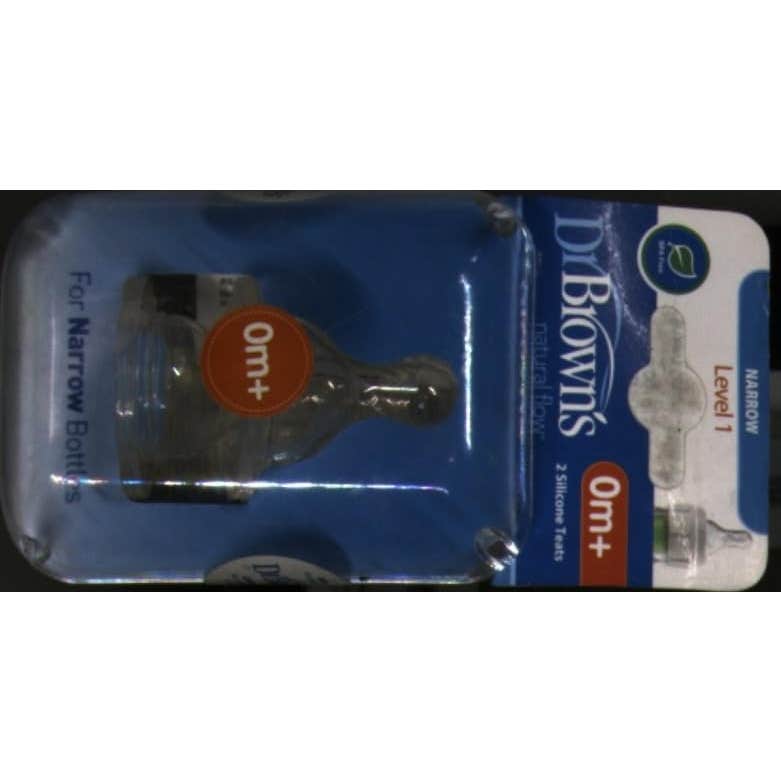 Dr. Brown´s tetina silicona natural flow standard recién nacido 2uds