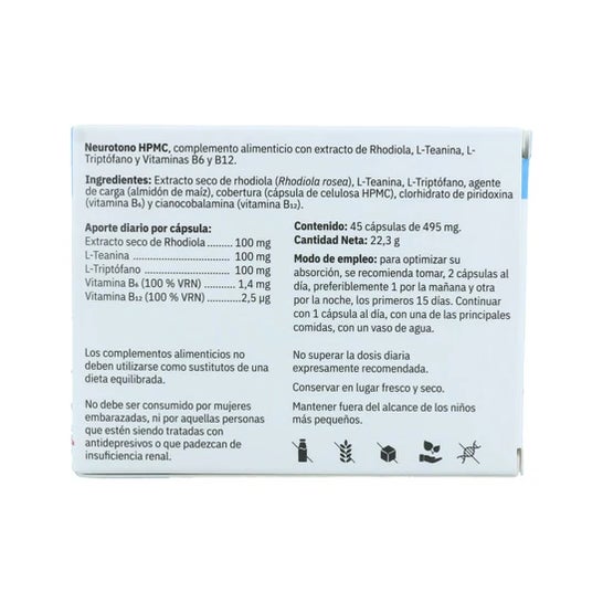 Espadiet Neurotono HPMC 45caps