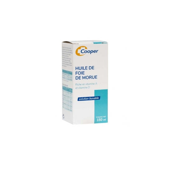 Aceite de Hígado de Bacalao Cooper150 ml