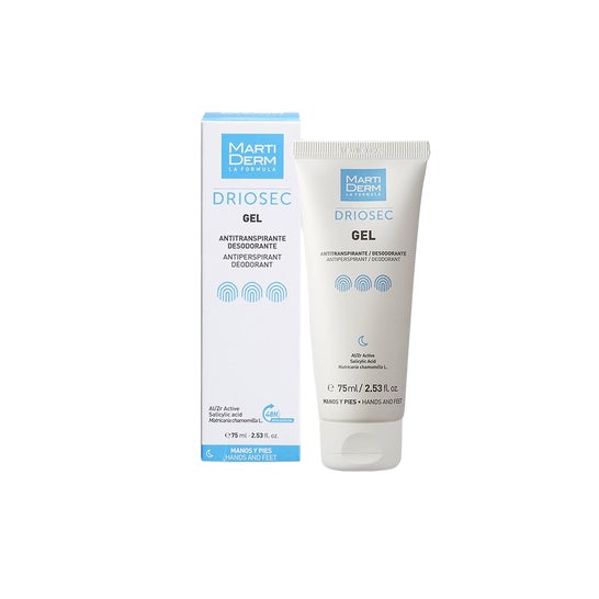 Martiderm® Driosec Gel Antitranspirante Desodorante 75ml