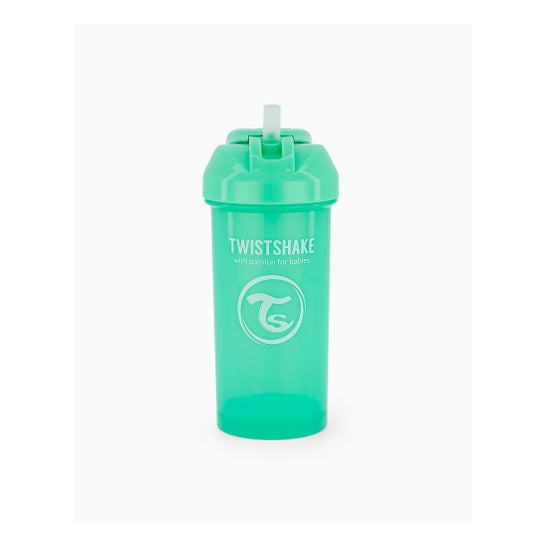 TwistShake Taza Boquilla Verde 360 ml