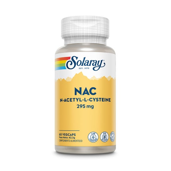 Solaray NAC N-Acetyl-L-Cysteine 295 mg 60 caps