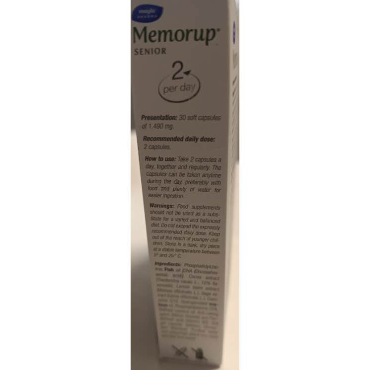 Memorup Senior 30 Cápsulas