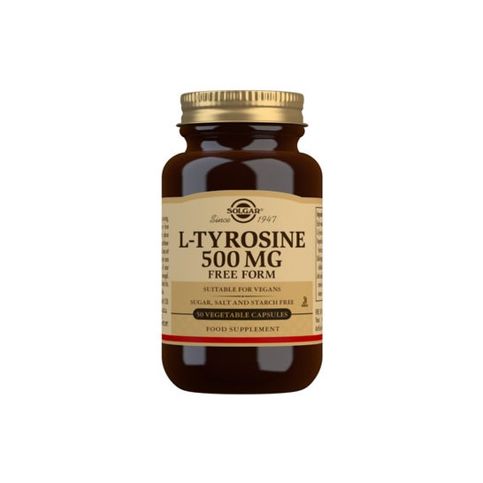 Solgar L-Tirosina 500mg 50caps