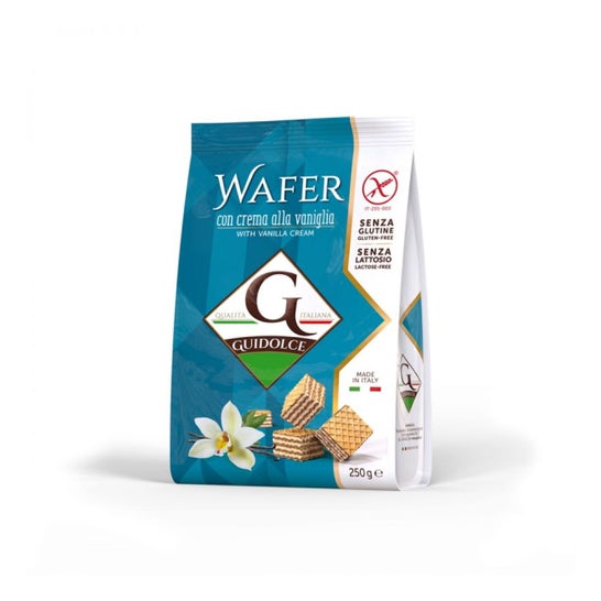 Guidolce Wafer Sabor Vainilla Sin Gluten 250 g