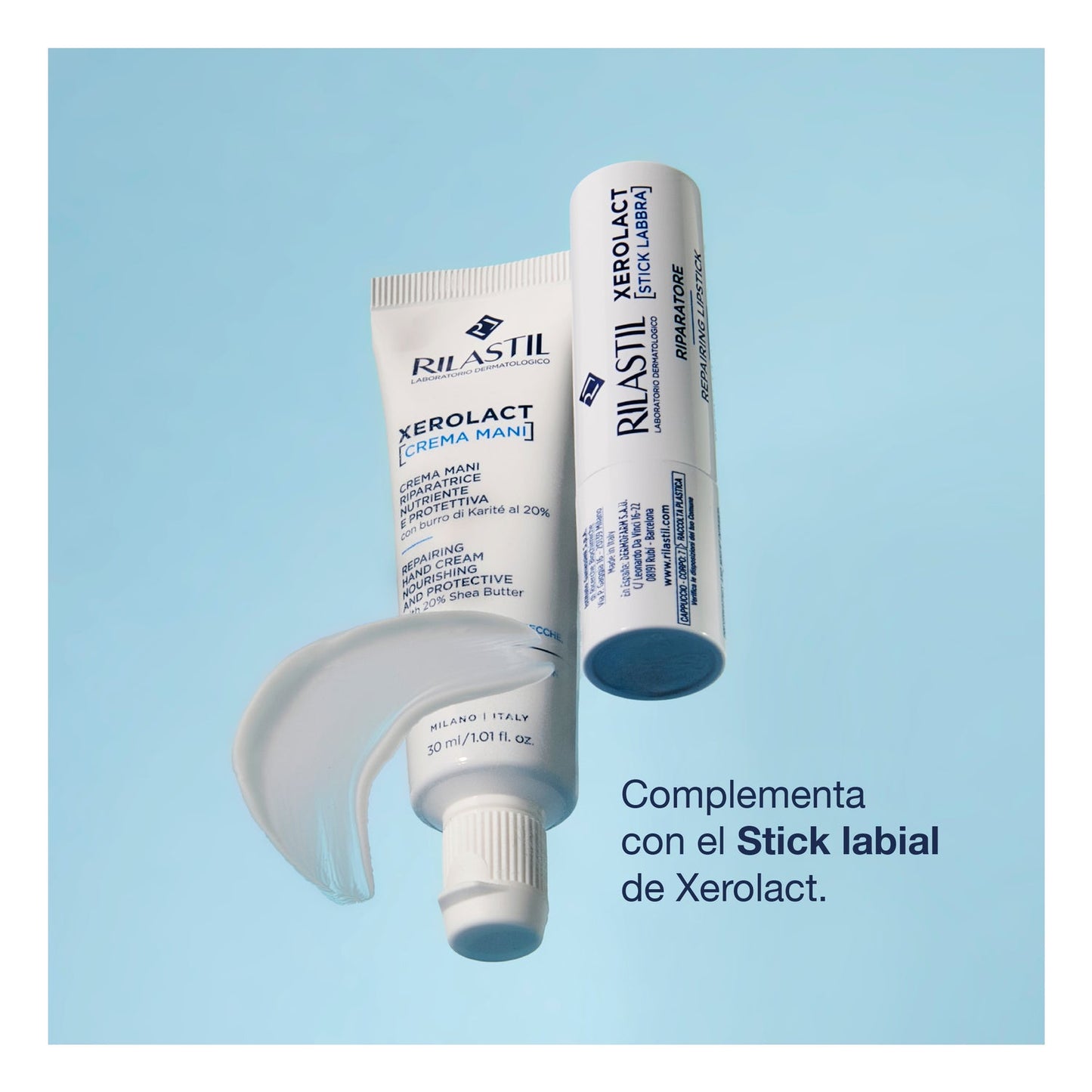 Rilastil Xerolact Crema de Manos Reparadora 30ml