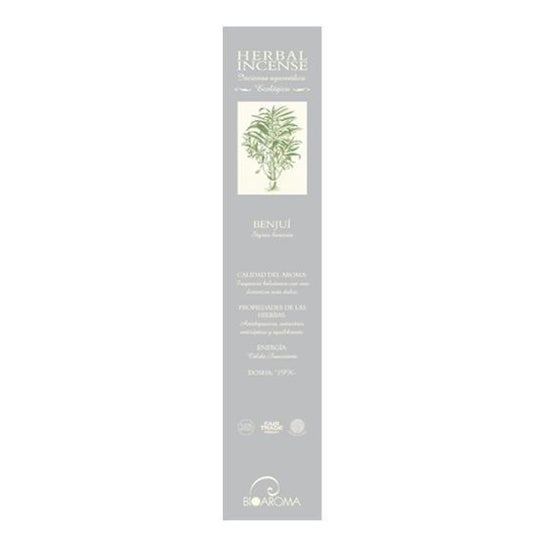 Bioaroma Incienso Eco de Benjui 12 Varillas