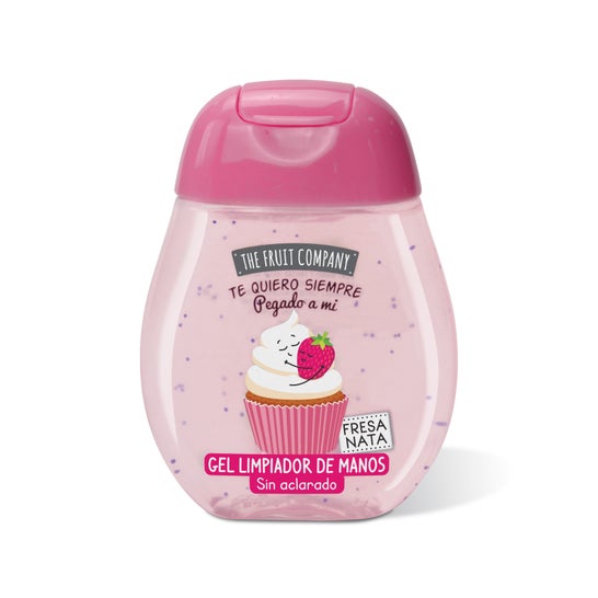 The Fruit Company Gel Limpiador Manos Fresa y Nata 45 ml