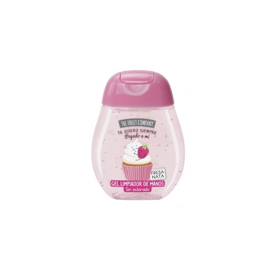 The Fruit Company Gel Limpiador Manos Fresa y Nata 45 ml