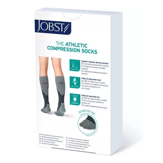 Jobst Calcetín Sport Ccl1 Rosa Gris T XL 1 par