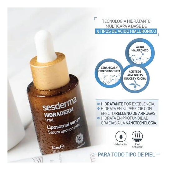 Sesderma Hidraderm Hyal Sérum Liposomado 30ml