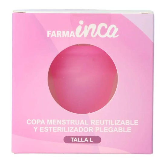 Inca Esterilizador Grande Copa Menstrual 1ud