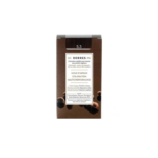 Korres Color Arg Chatain Dore 5.3