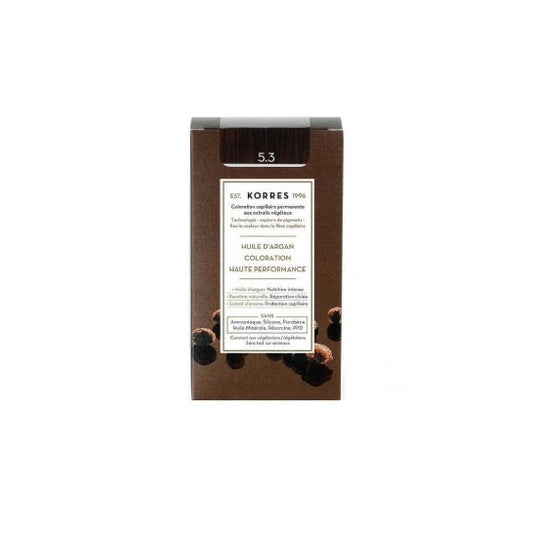 Korres Color Arg Chatain Dore 5.3