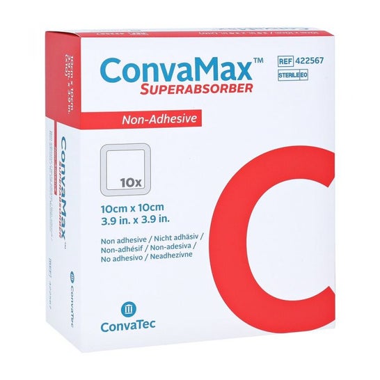 Convatec Convamax Pansements Hydrocellulaires 10 X20 cm 10 uds
