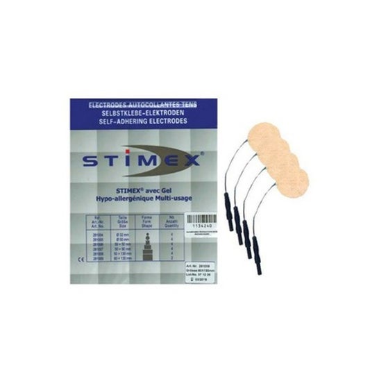 Stimex Electrodo Redondo Electroestimulación 50mm 4uds
