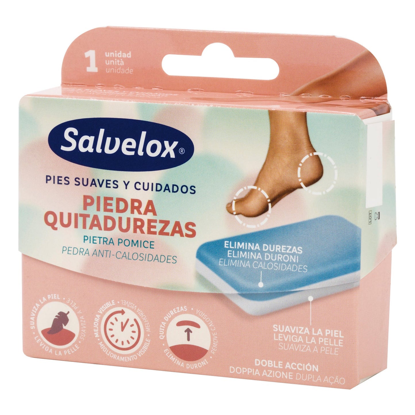 Salveped piedra quitadurezas doble acción 1ud