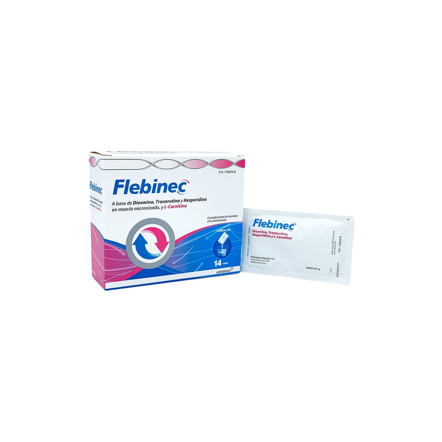 Flebinec 14 sobres