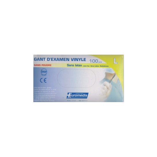 Guante Euromedis V Sp 7/8 100