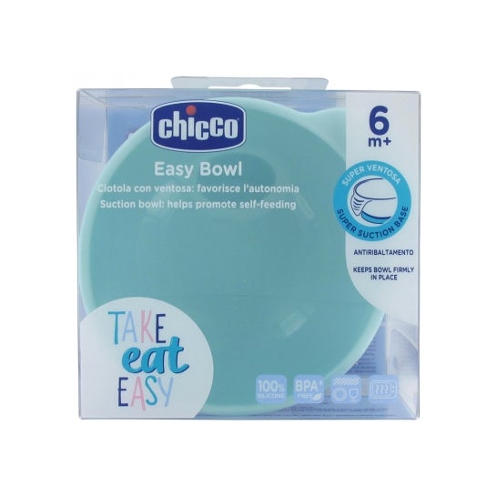 Chicco Easy Bowl +6 M Azul 1 ud