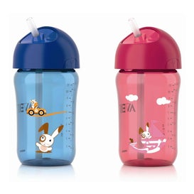 Avent Taza con Pajita Azul o Rosa 300ml
