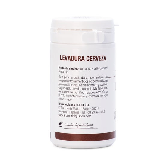 Ana Maria Lajusticia Levadura de Cerveza Germen de Trigo y Tiamina 80comp