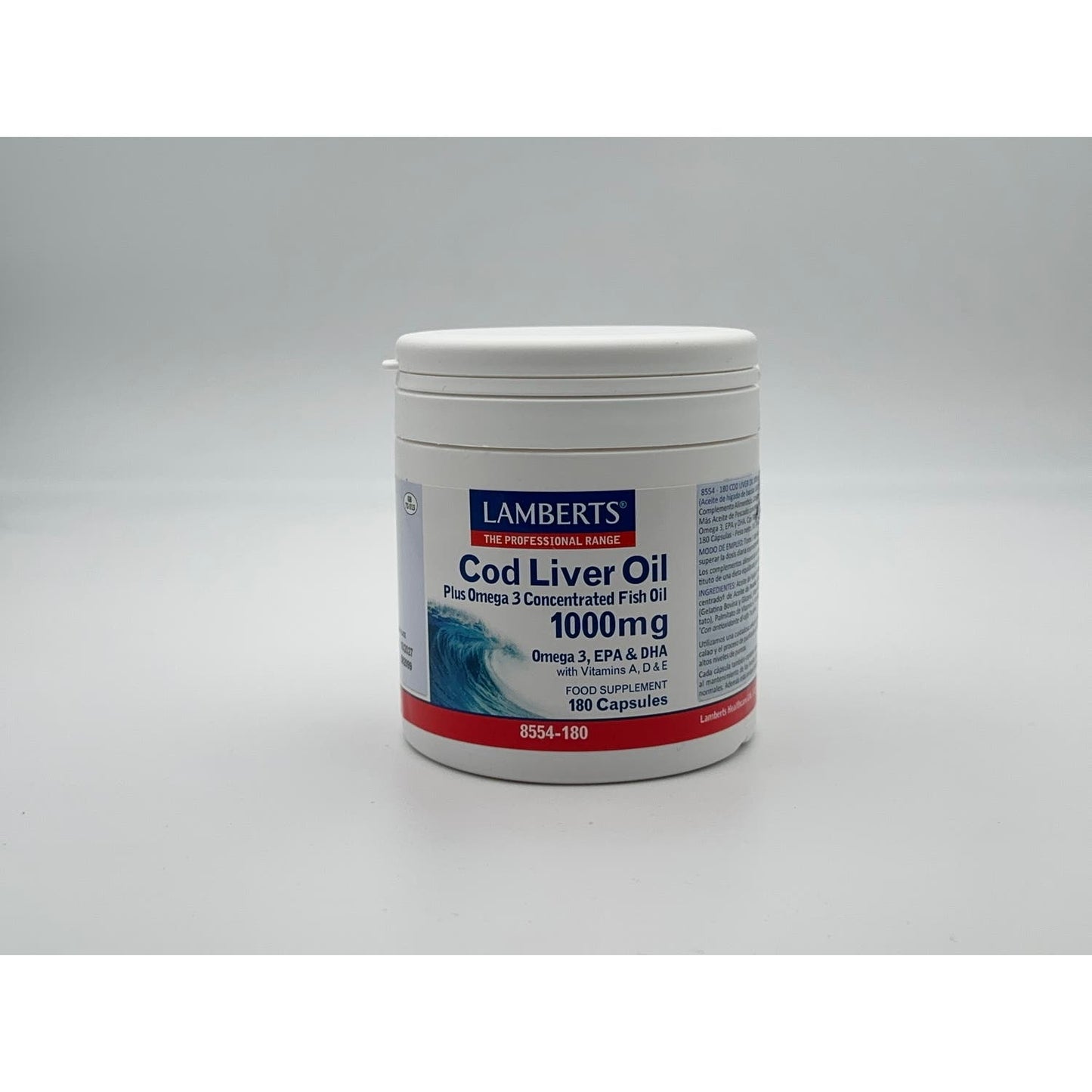 Lamberts Aceite de hígado de bacalao 180cáps