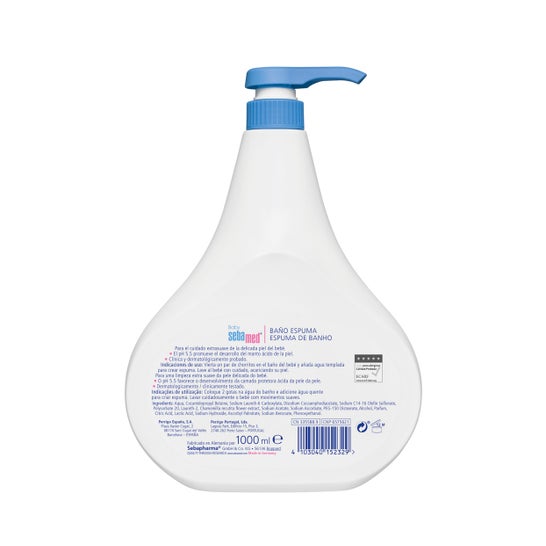 Sebamed Baby Baño Espuma 1000ml