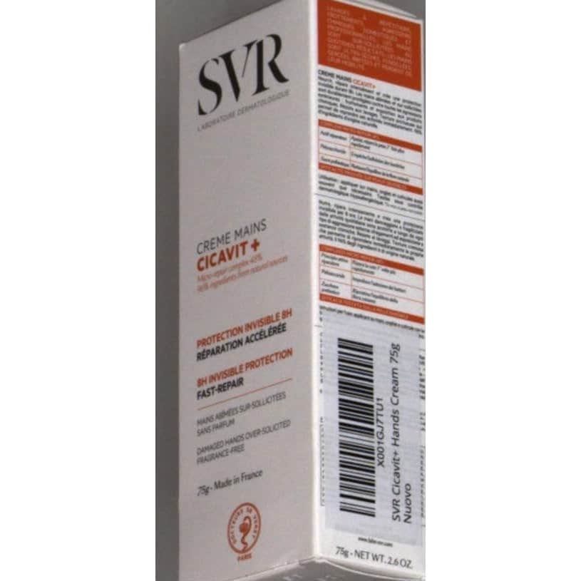 SVR Cicavit+ Crema de Manos Protección Invisible 75g