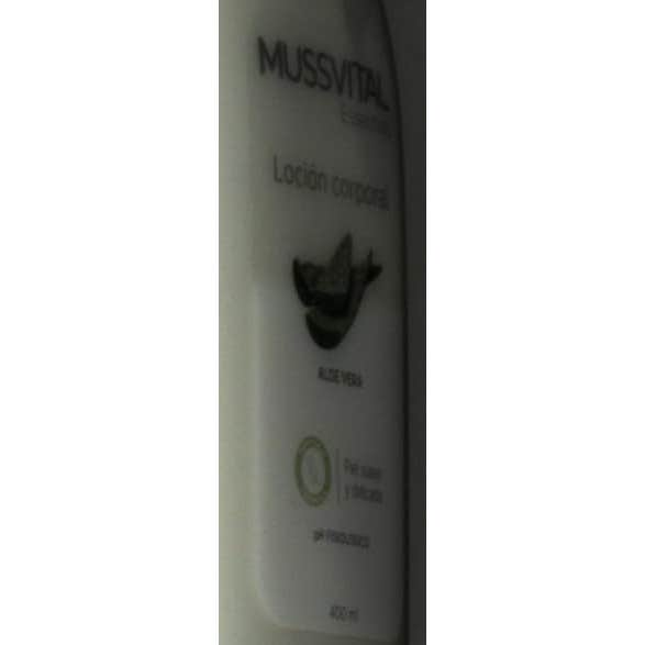 Mussvital Essentials Loción Corporal Aloe Vera 400ml