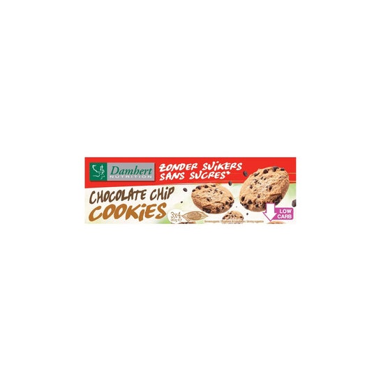 Damhert Nutrition Cookies con Pepitas de Chocolate 90 g