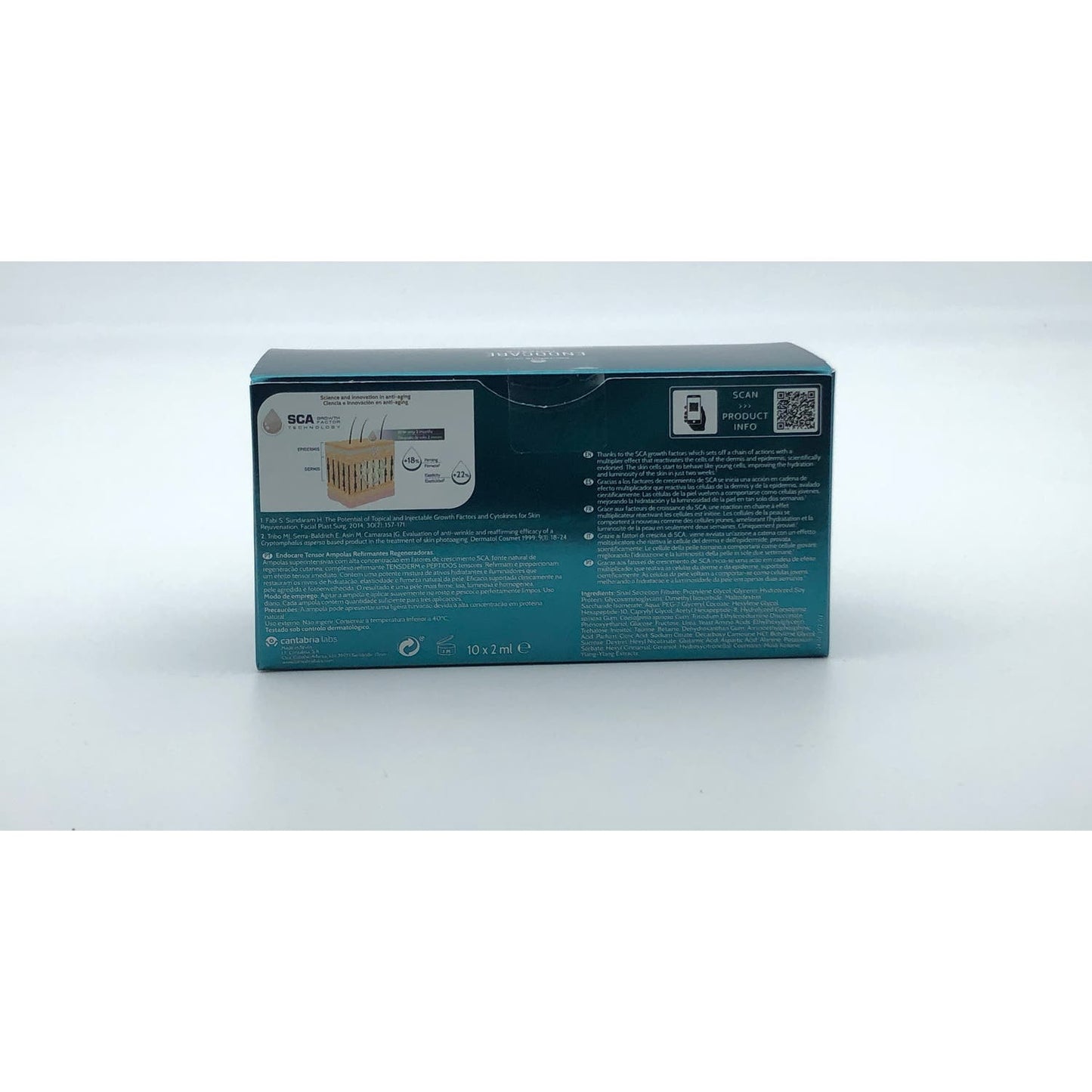 Endocare Tensage Ampollas 10x2ml