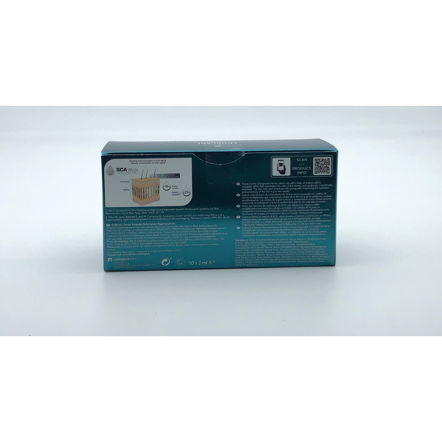 Endocare Tensage Ampollas 10x2ml
