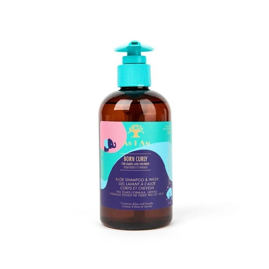 As I Am Born Curly Aloe Shampoo&Wash 240ml