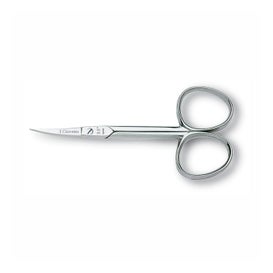 3 Claveles tijera manicura curva 3.5'' 9cm 1ud