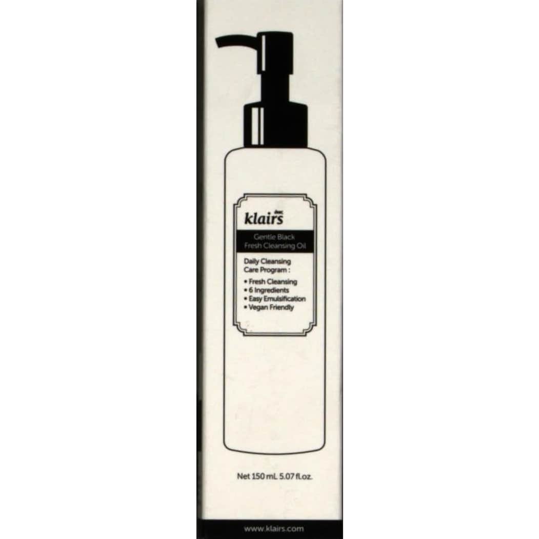 Klairs Gentle Black Fresh Cleansing Oil 150ml