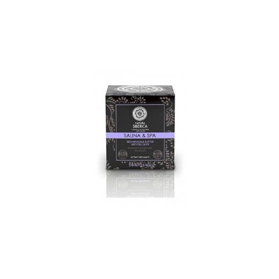 Natura Siberica Sauna& spa anticelulitica manteca espesa de masaje 370 ml