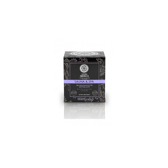 Natura Siberica Sauna& spa anticelulitica manteca espesa de masaje 370 ml