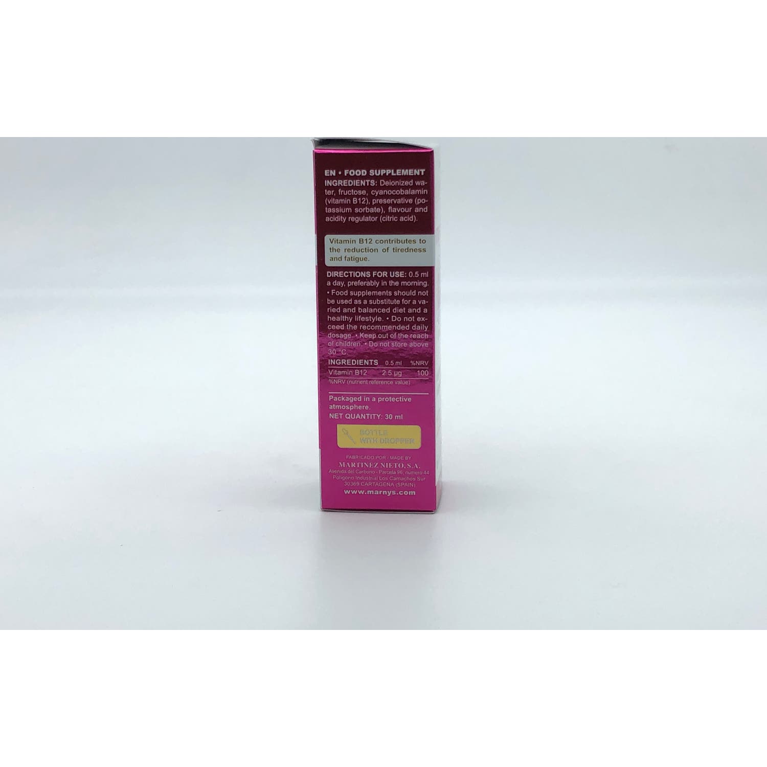 Marnys Vitahelp Vitamina B12 2,5mcg Líquida 30ml