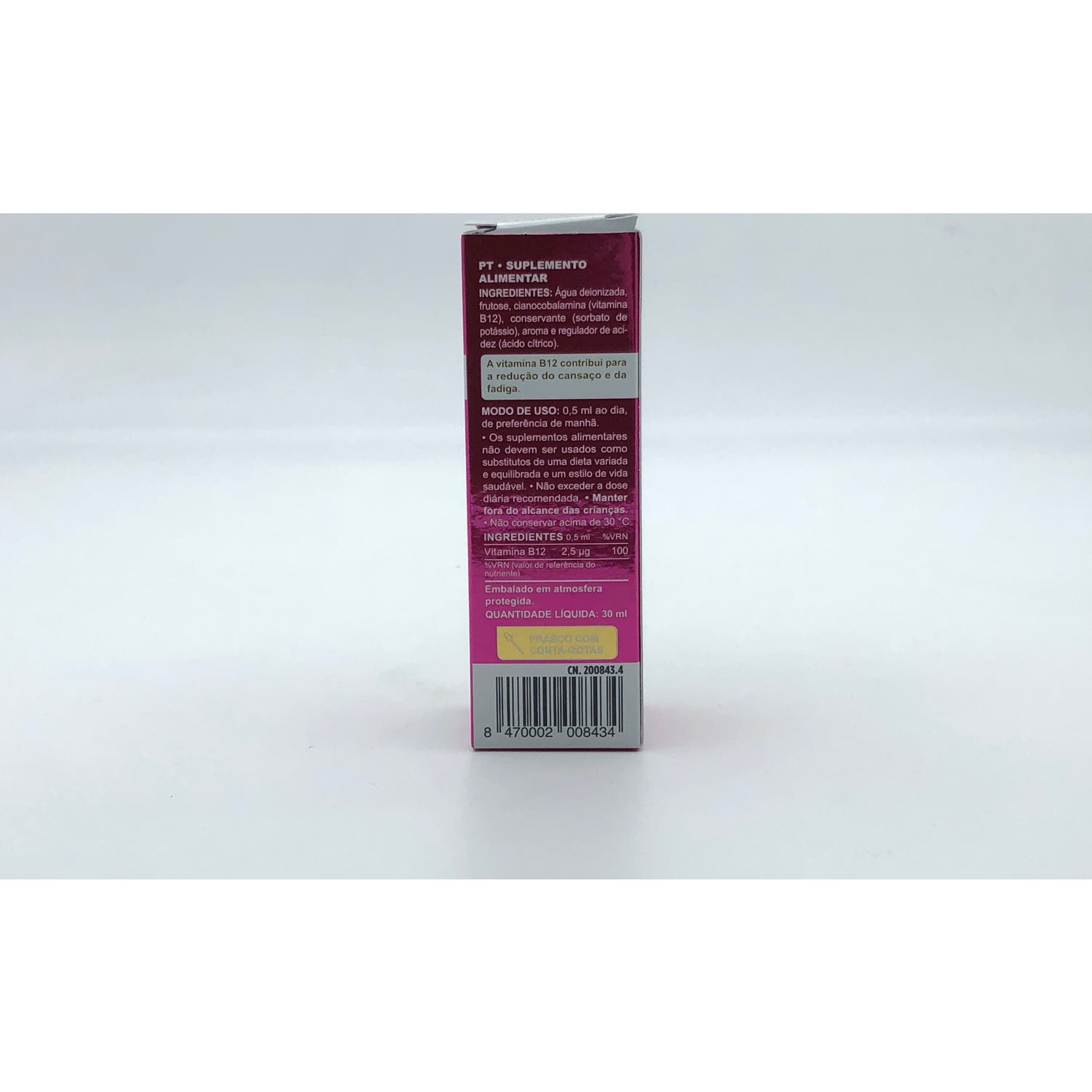Marnys Vitahelp Vitamina B12 2,5mcg Líquida 30ml