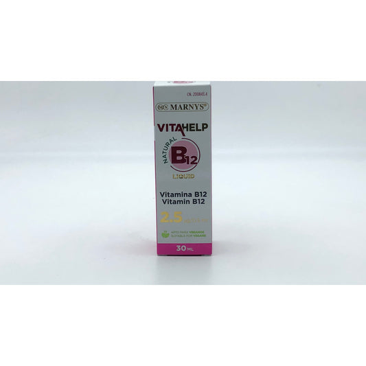 Marnys Vitahelp Vitamina B12 2,5mcg Líquida 30ml