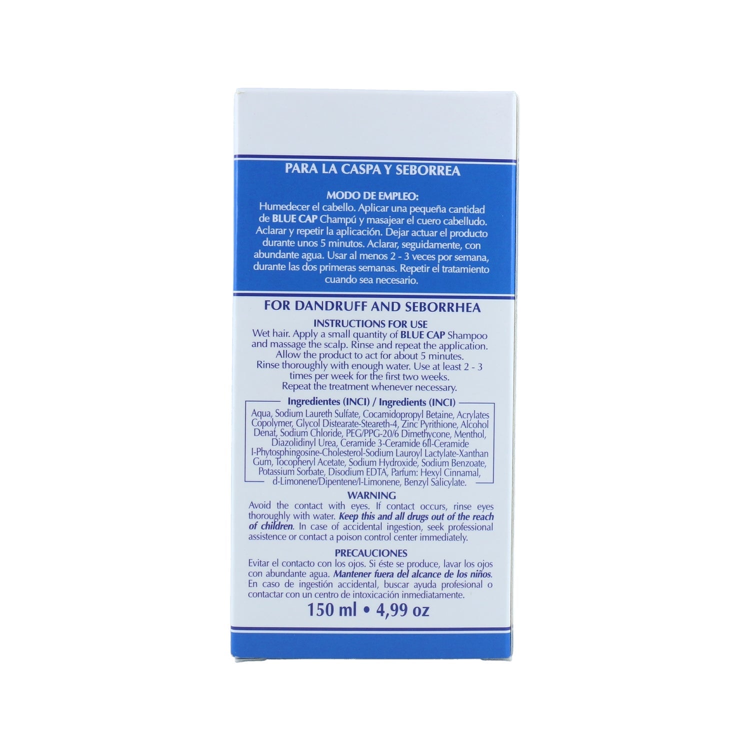 Blue Cap Champú para Caspa y Seborrea 150ml
