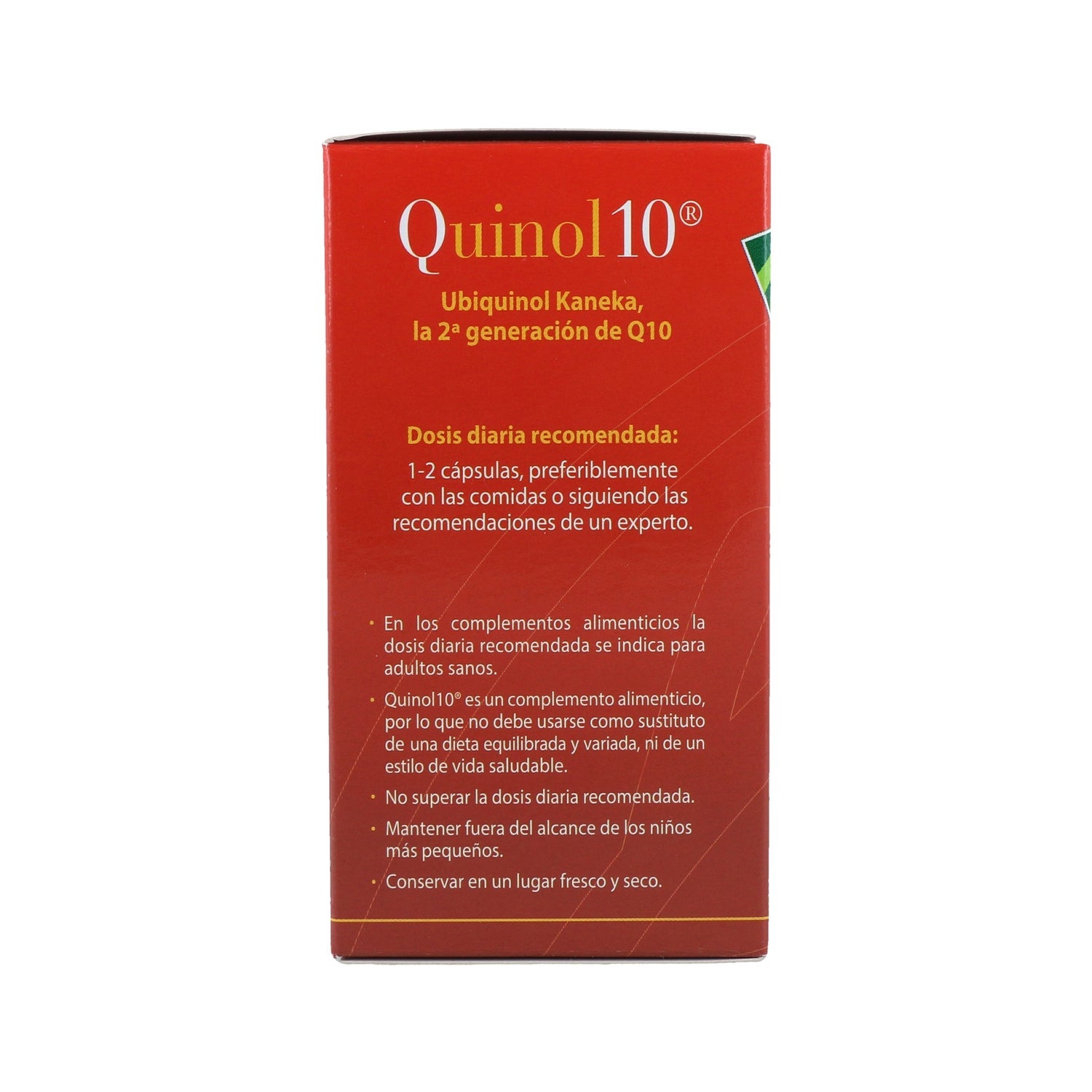 100% Natural Quinol 10 100mg 90 perlas
